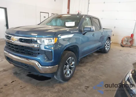 2024 Chevrolet Silverado 1500 4Wd Short Bed Lt With 2Fl from USA, damaged, VIN 1GCPDKEKXRZ184977